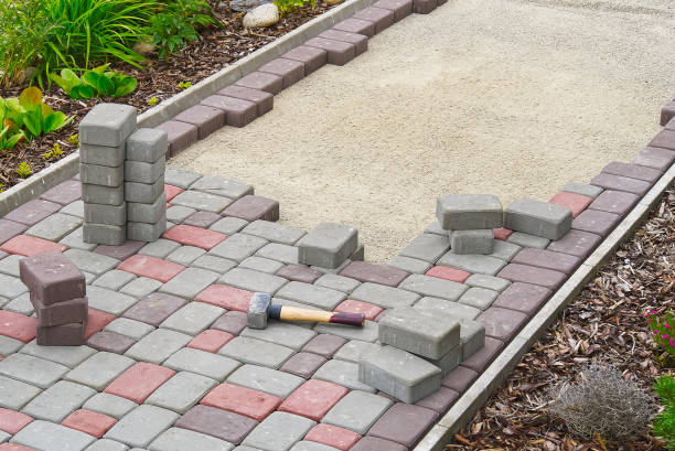 Residential Paver Driveway in Santa Rosa Valley, CA